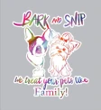 Bark & Snip logo